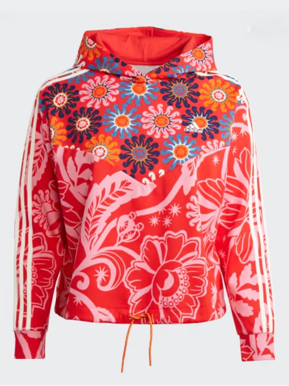 Adidas x FARM Rio Floral Hoodie & Flared Pants Set – NWT | Size 1X - Picture 4 of 16